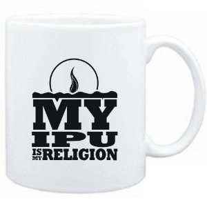 Mug White  my Ipu is my religion Instruments  Sports 