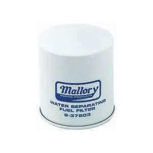    Mallory Marine 9 37803 Fuel Water Separator Filter: Automotive