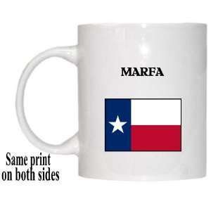  US State Flag   MARFA, Texas (TX) Mug 