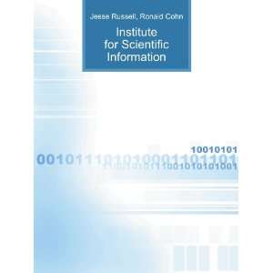  Institute for Scientific Information Ronald Cohn Jesse 