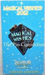 2012 Stitch Magical Wishes Annual Passholder Exclusive Disney Pin LE 