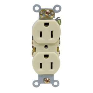   Preferred Industries WH5000 IVRY Receptacles, Ivory