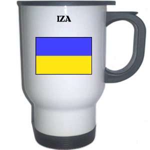  Ukraine   IZA White Stainless Steel Mug 