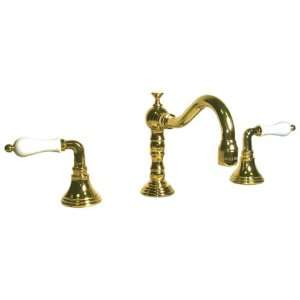 : Jado 853/268/122 Classic Victorian Brass Widespread Bathroom Faucet 
