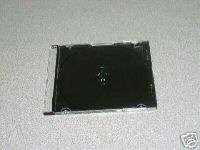 100 5.2MM SUPER SLIM CD JEWEL CASES W/ BLACK TRAY JL08  