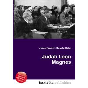 Judah Leon Magnes Ronald Cohn Jesse Russell  Books
