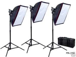 Triple QL 1000, Photography   Video Light Kit, 3000watt  