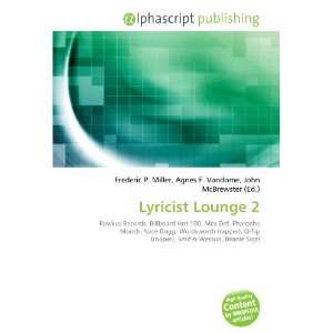 Lyricist Lounge 2 9786134187732  Books