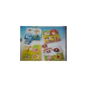  Wooden Puzzles and Rack Set Toys & Games