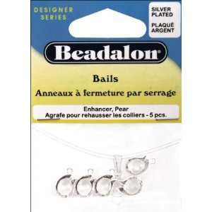  Beadalon 353B 010 Enhancer Bails 5/Pkg Toys & Games