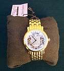 NIB $395 JUICY COUTURE FAIRY TALE GOLD BRACELET WATCH w/ MOTHER OF 