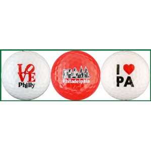  Philadelphia Love Variety Golf Balls