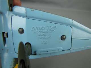 Vintage Dinky Toys Junkers JU87B Stuka German Plane 721  