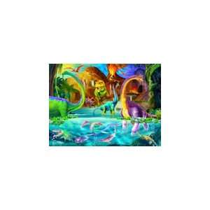    Dino Playland   200 large Pieces Jigsaw Puzzle: Toys & Games
