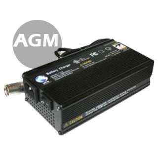 24V 5A AGM Sealed Lead Acid Battery Charger 3 Stage Fan  