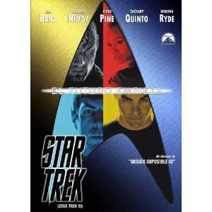Star Trek XI Poster Spanish 27x40 John Cho Ben Cross Bruce Greenwood 