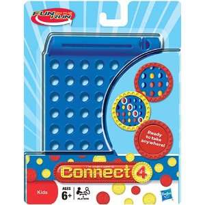   Connect 4 Travel Fun On The Run By Hasbro Toy Group Toys & Games
