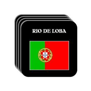  Portugal   RIO DE LOBA Set of 4 Mini Mousepad Coasters 
