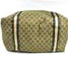   Gucci Genuine Leather GG Monogram Large Carry On Duffel Bag  