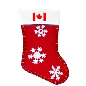  Felt Christmas Stocking Red Canadian Canada Flag HD 