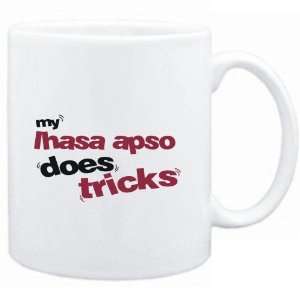 Mug White  MY Lhasa Apso DOES TRICKS  Dogs  Sports 