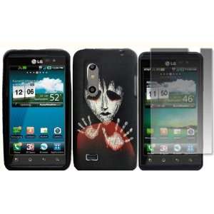  Zombie TPU+PC Case Cover+LCD Screen Protector for LG 