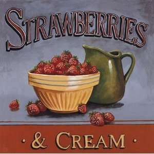  Strawberries & Cream   mini by Gregory Gorham 8x8 Kitchen 