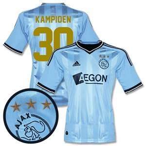  11 12 Ajax Away Shirt + Kampioen 30 (Fan Style) + 3 Star 