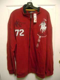 Ecko Unlimited Non Members Track Jacket NWT $69.50 Red  