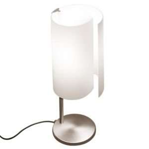 Leucos Lighting R000203 Diane T3 Table Lamp ,Diffuser Satin White,