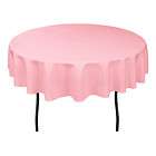 70 in. Round Polyester Tablecloth For Wedding Kitchen or Restaurant