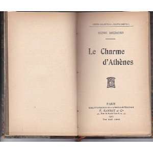  Le charme dathènes Henri BREMOND Books