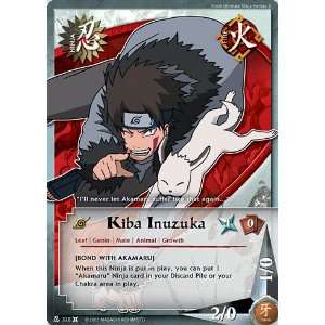    Naruto The Chosen N 328 Kiba Inuzuka Common Card Toys & Games