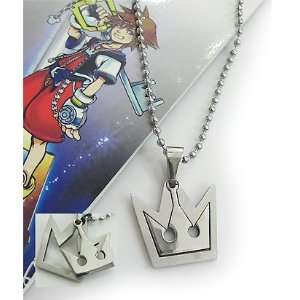 Kingdom Hearts Crown Necklace in blister package