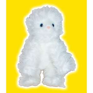  15 White Furry Cat Make Your Own *NO SEW* Stuffed Animal 