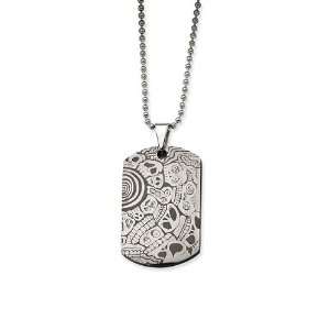  Multi Skull Dog Tag Stainless Steel Pendant Necklace 