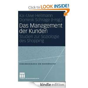 Das Management der Kunden: Studien zur Soziologie des Shopping 