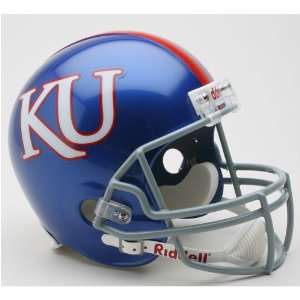 Kansas Jayhawks Full Size Deluxe Replica NCAA Helmet:  