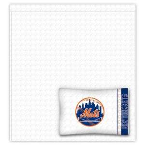  New York Mets Full Size Jersey Sheet Set Sports 