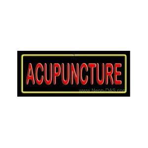  Acupuncture Outdoor Neon Sign 13 x 32