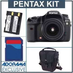  Pentax K20D Digital SLR Camera Kit,W/18 55 LENS with 2 GB 