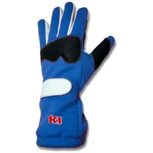  K1 Race Gear 40063217 Blue Small Super Pro Driving Glove 