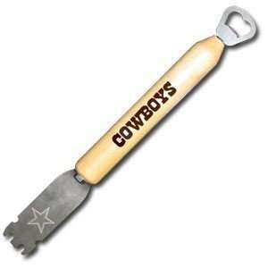 Dallas Cowboys NFL 3 in 1 BBQ Tool:  Sports & Outdoors
