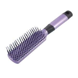   Rosallini Rectangle Header Hair Care Plastic Comb Brush Purple: Beauty