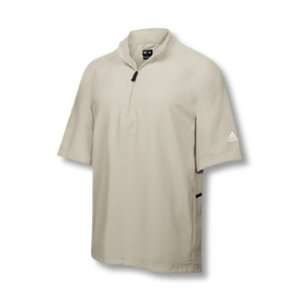 Adidas 2008 Mens ClimaProof Short Sleeve Half Zip Golf Wind Shirt 