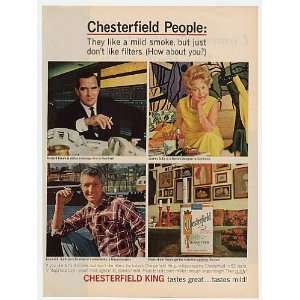   : 1965 Chesterfield Cigarette People Print Ad (7020): Home & Kitchen