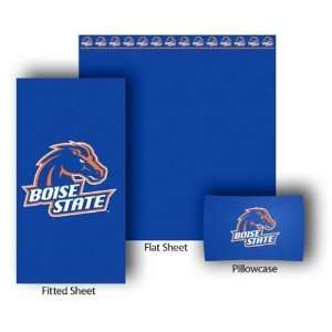   Broncos Fitted/Flat Bed Sheet and Pillow Case Set