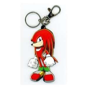  Sega Sonic X the Hedgehog : Knuckles 3.5 Pvc Key Chain 