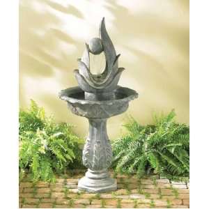   : Standing Designer Modern Art Water Feature Fountain: Home & Kitchen