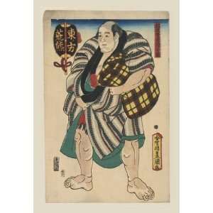   By Buyenlarge Tired Sumo Wrestler 20x30 poster